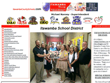 Tablet Screenshot of itawambacountyschools.com